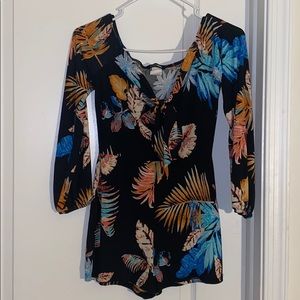 Fashion Nova Floral Romper